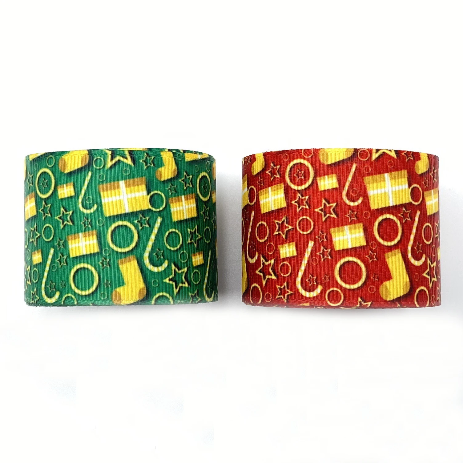 Декоративная лента для рождественской елки 38 мм|Тесьма| |