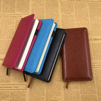 ruize a6 pocket leather notebook weekly planner 2022 daily 365 planner notebook diary notepad with pen office school stationery