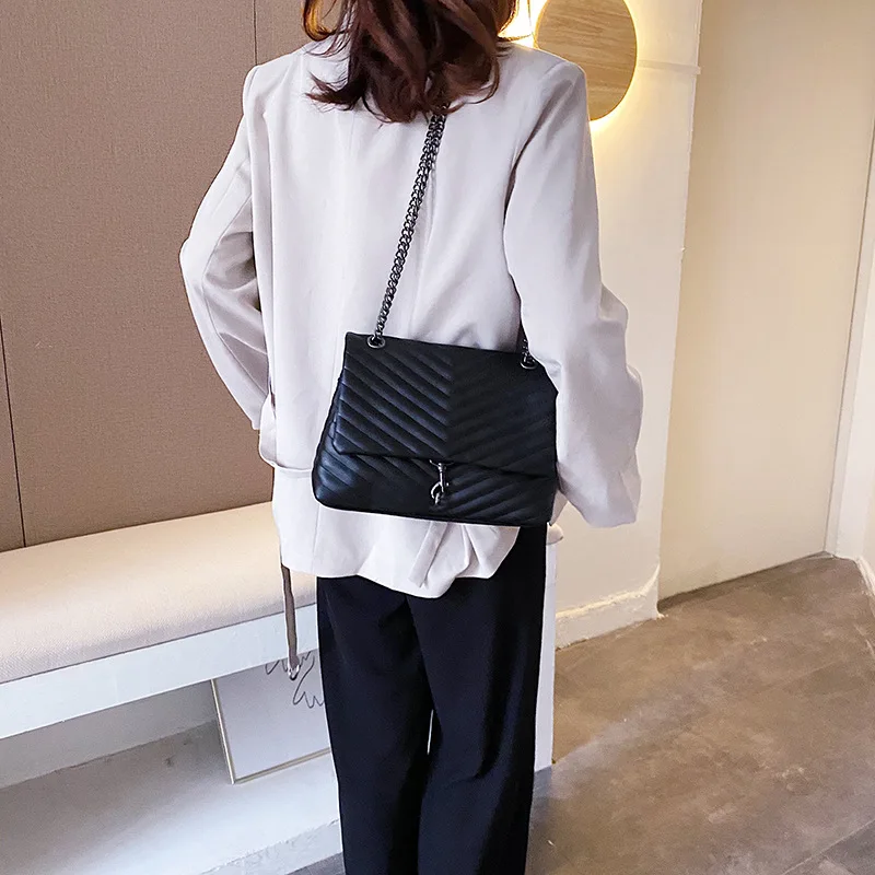 

2020 Handbags Ladies Crossbody Bags for Women Casual Small Messenger Bags Fashion Designer Women Chain Pu Leather Shoulder Bag