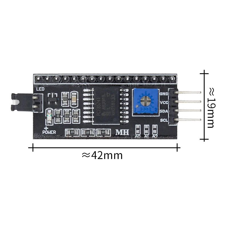 Лучшая цена! Бесплатная доставка 100 шт./лот IIC I2C TWI SPI серийный интерфейс плата