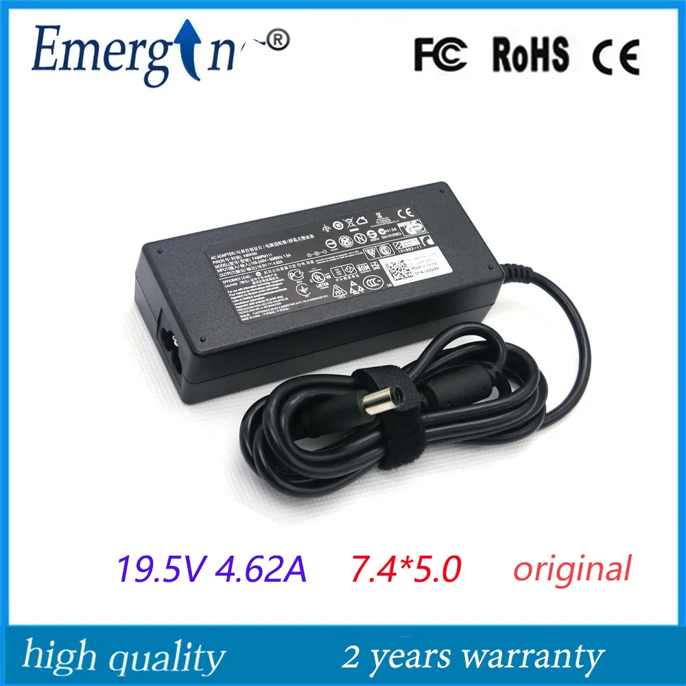 

19.5V 4.62A 90W 7.4X5.0mm AC Original Adapter For Dell n4050 n5010 1420 HA45NM140