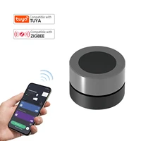 zigbee 3 0 smart button rotary knob for diy home automation scene linkage app remote control intelligent light switch