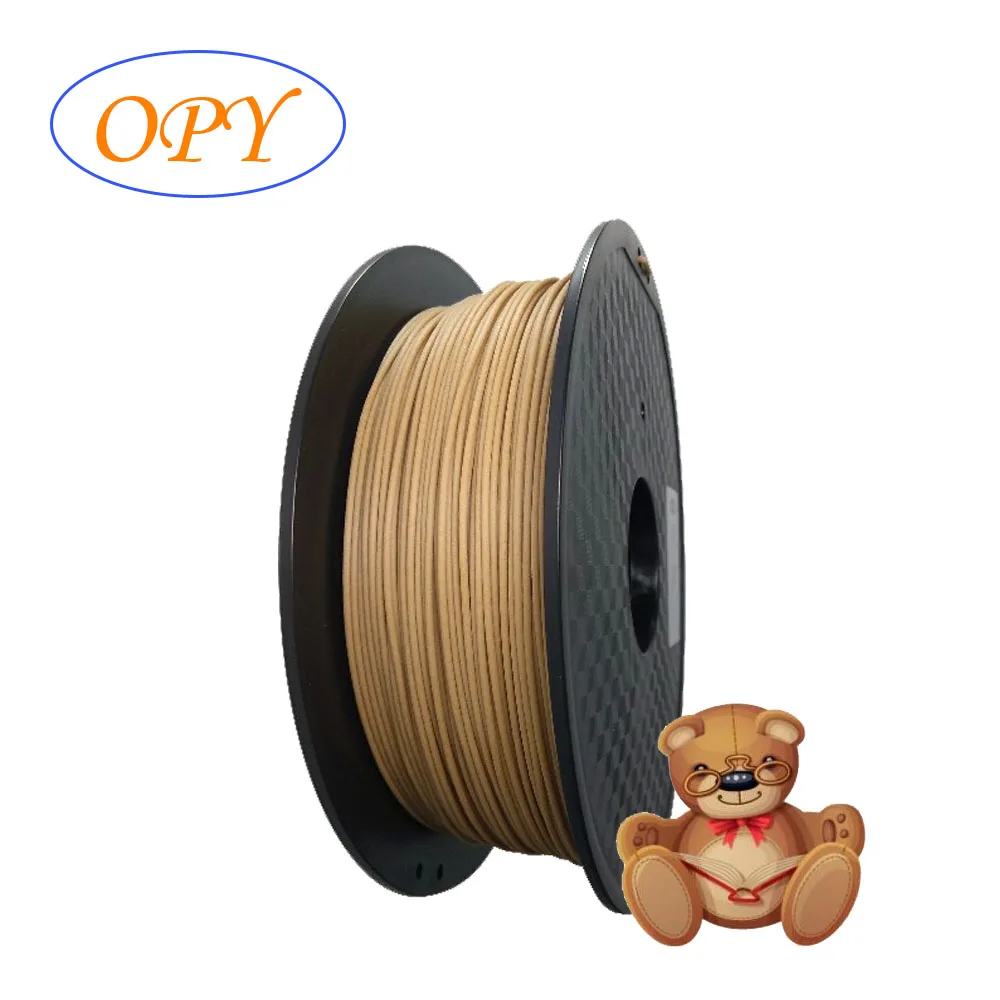 

Wood Plastic Model Parts Pla Filament Thread For 3D Printing Printer 1.75 Shiny Material Pens The Handle 1 -F- 75 Mm 100g 10m