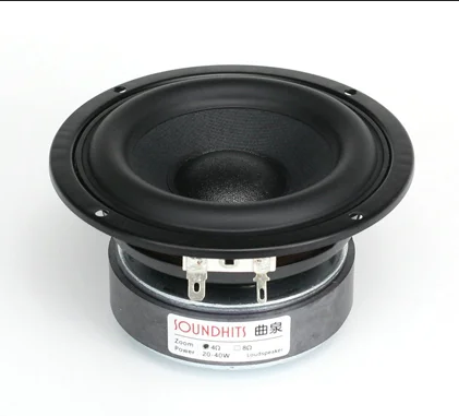 1 шт. Soundhits Новый SL 401R 4 дюймовый сабвуфер Динамик Задающий блок широкий резиновый
