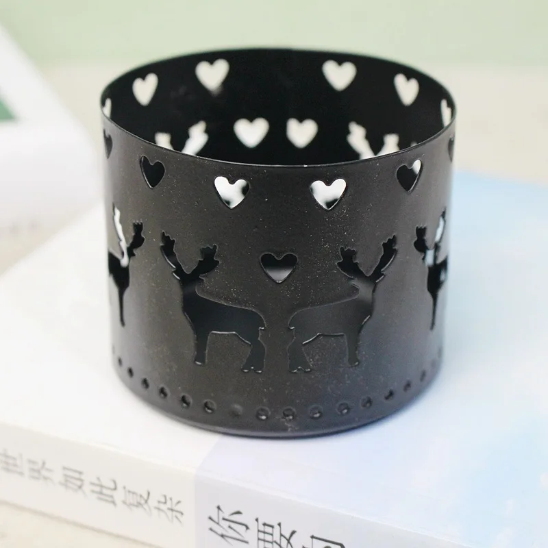 Рождественский полый подсвечник креативное Рождественское украшение для