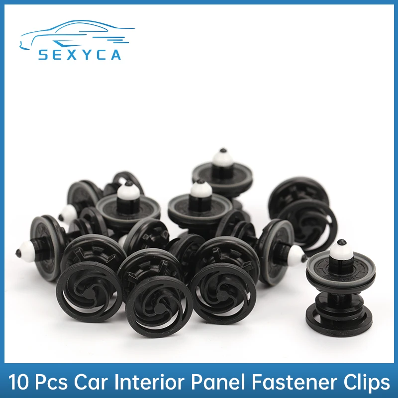 OEM 10 pcs Auto Fasteners Rivets Clips Car Bumper Door Panel Fender Liner Retainer for VW Jetta Golf Polo Touareg Audi | Автомобили и