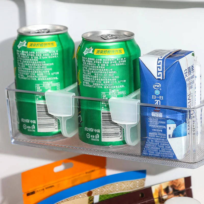 

4/8pcs Refrigerator Partition Kithchen Shelves Plastic Partition Board Divider For Refrigerator Storage Holder Racks Wholesale