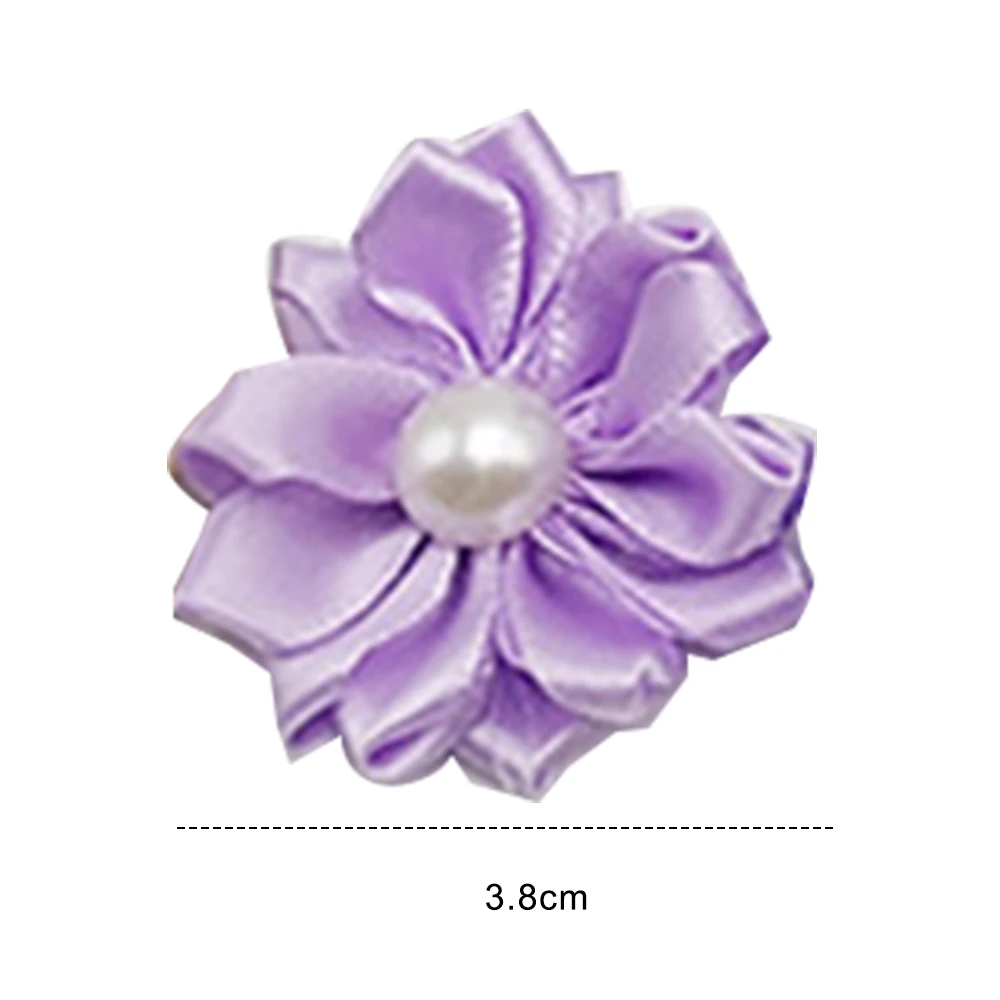 

Flower Dog Hair Bows Long Hair Pet Dogs Bows Rubber Band Puppy Hair Clips Pet Grooming Bow Dog Accessories