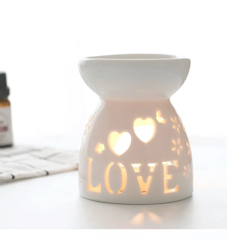 Курильница для благовоний Mini подсвечник керамический белый Ароматический