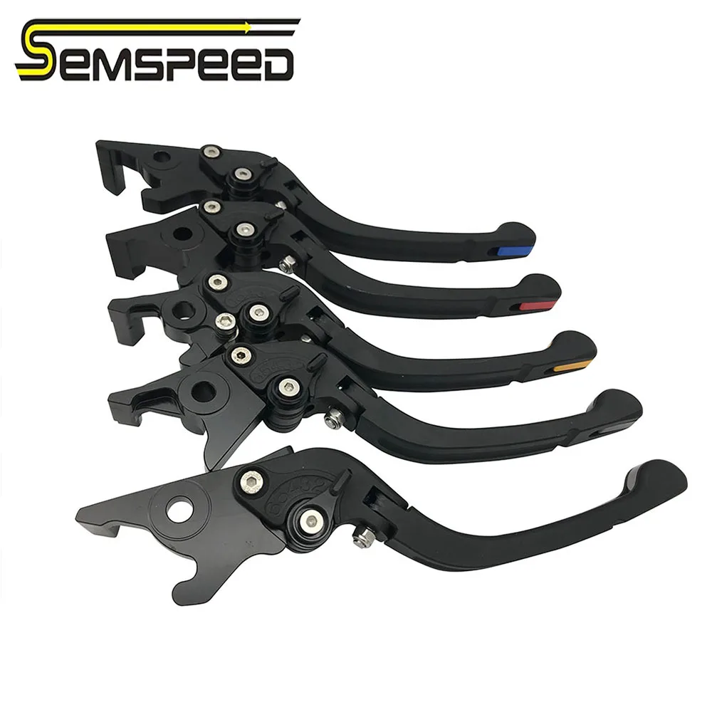 SEMSPEED Adjustable YZF-R15 New Foldable Brake Clutch Levers For Yamaha YZF R15 V3 R 15 V 3 2017 2018 2019 2020 Accessories | Автомобили и