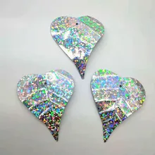 50 г 60*48 мм большой лист с блестками для рукоделия шитья DIY аксессуары с 2 боковыми отверстиями лазерные Серебряные Листья Рождественское украшение 50 г 60*48 мм большой лист с блестками для рукоделия шитья DIY аксессуары с 2 боковыми отверстиями лазерные Серебряные Листья Рождественское украшение