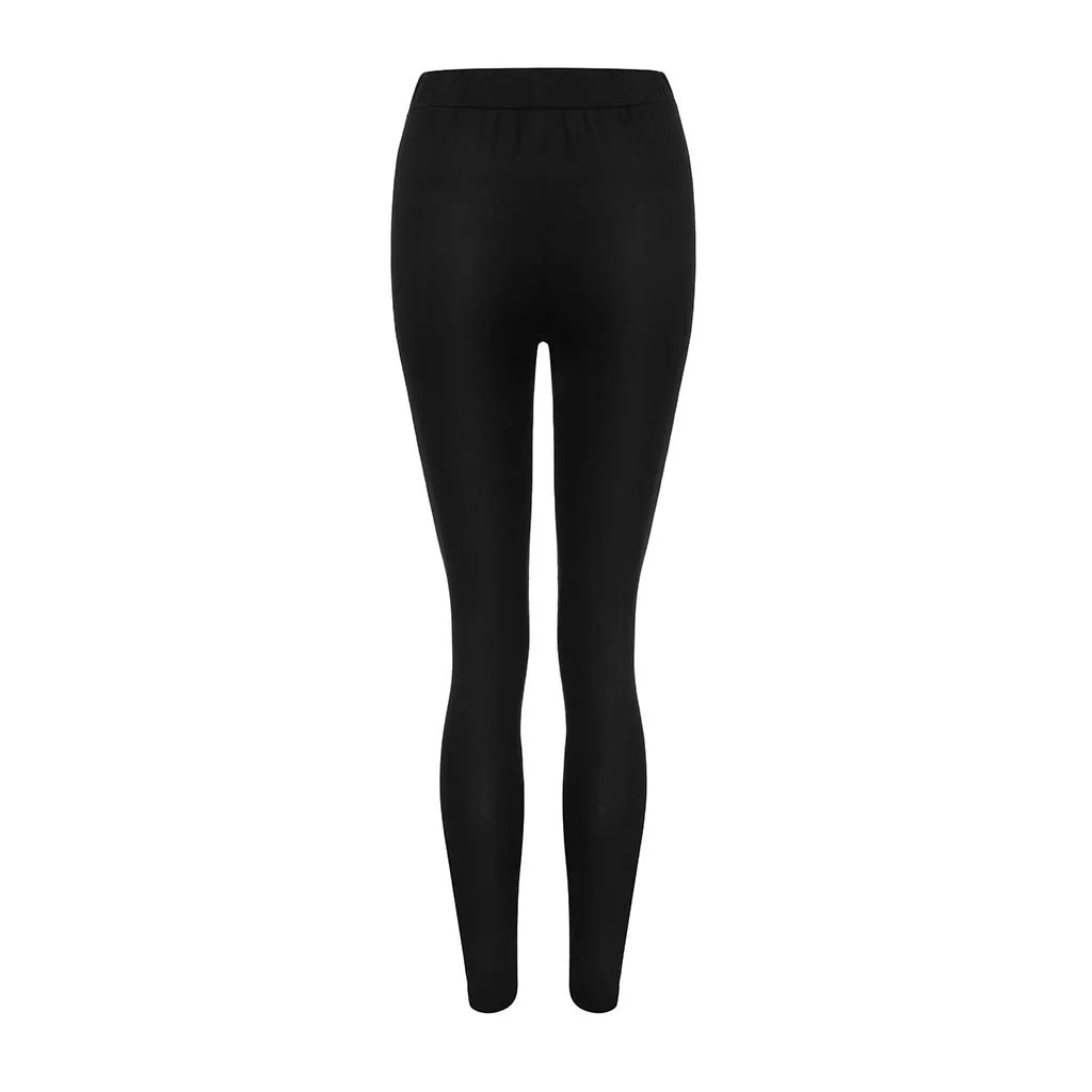 

Fashion Trousers Pants Sports Womens Seamless Hole Solid Color Leggings Tightening Sports Casual Leggings Yoga Pants Mujer #45