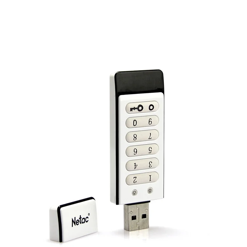 usb флешка Клавиатура Netac с зашифрованным накопителем 16 ГБ 32 64 USB2.0 аппаратный