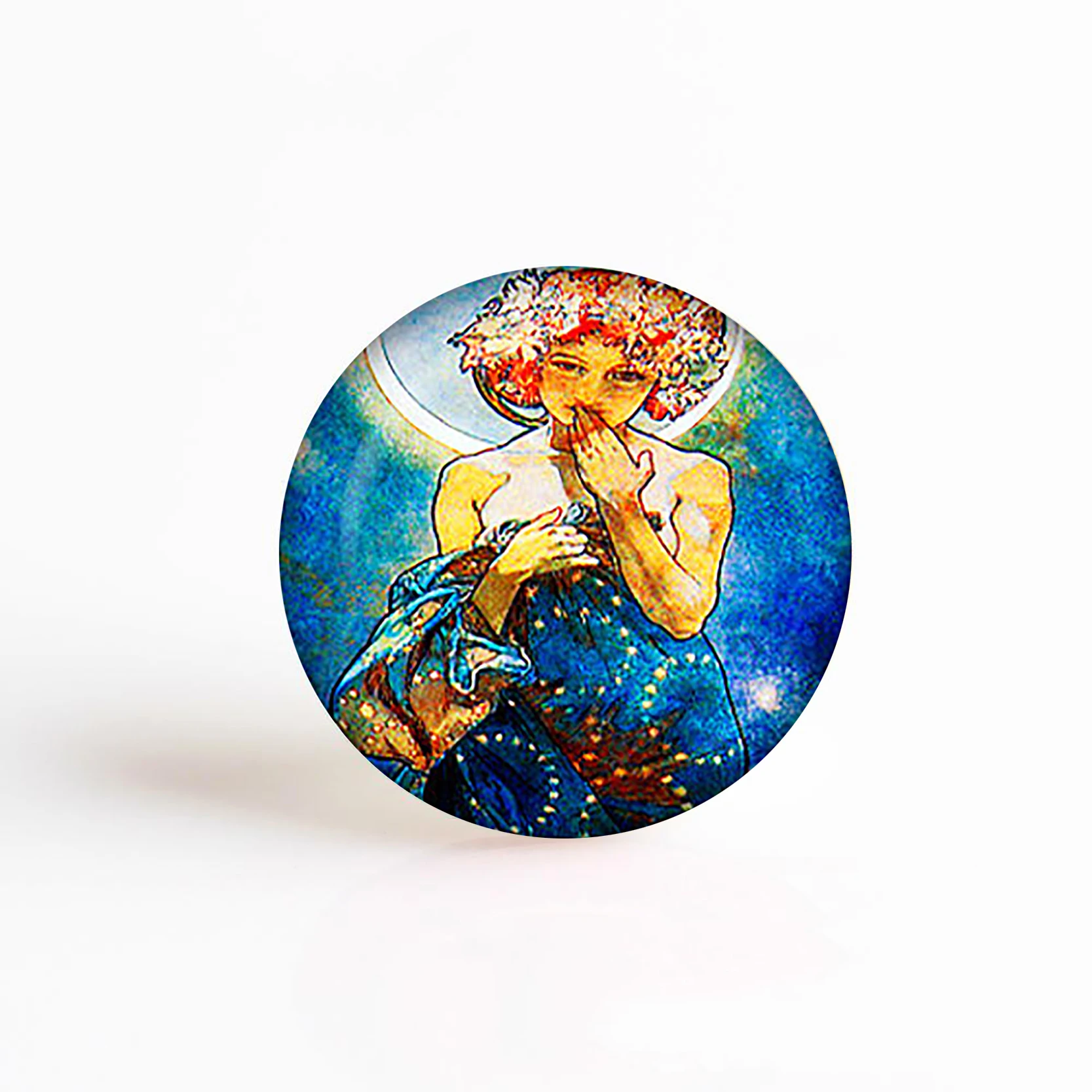 5 шт./лот 25 мм стеклянный кабошон в стиле кантри сказочный кулон Alphonse Fly