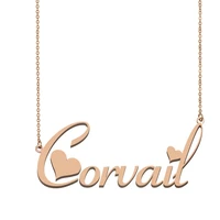 corvail name necklace custom name necklace for women girls best friends birthday wedding christmas mother days gift