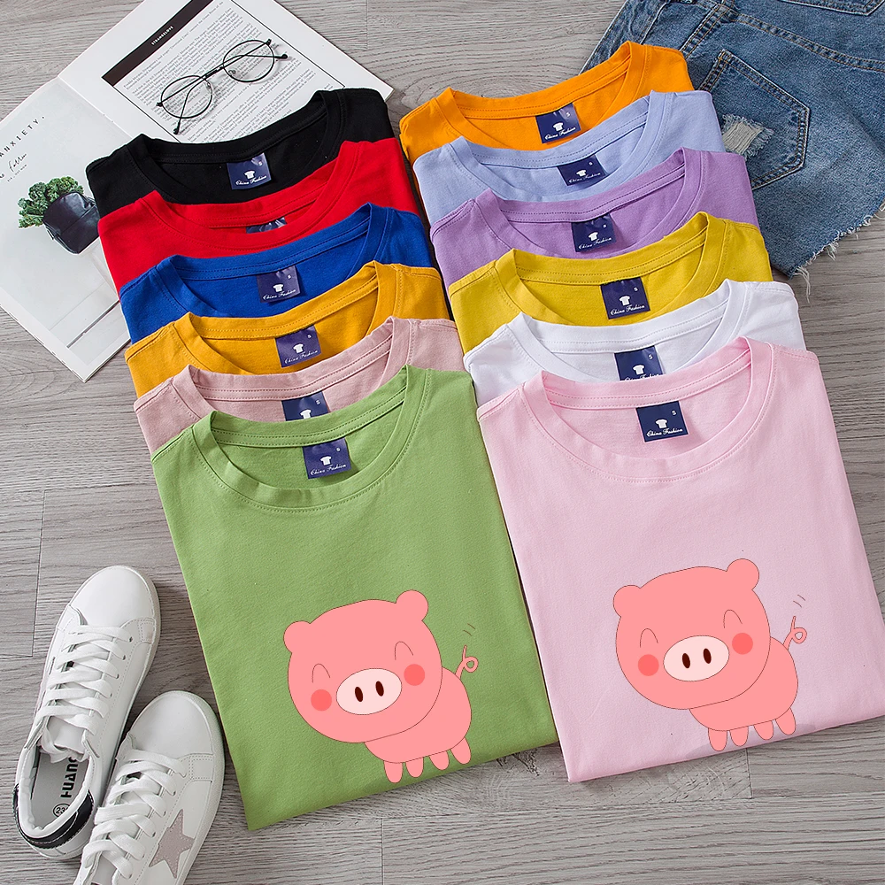 Женская хлопковая Футболка Ulzzang креативная футболка в стиле 90-х с графическим