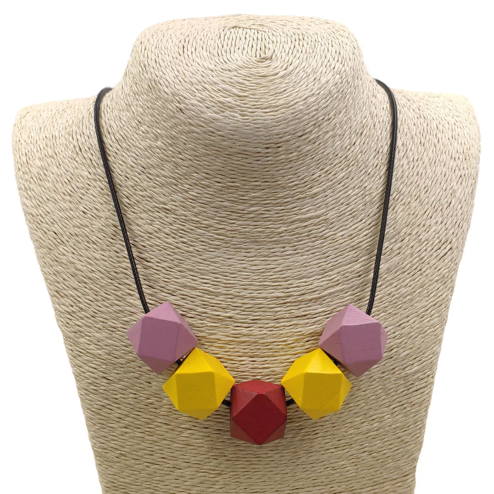 Регулируемая Длинная веревка высокого качества в этническом стиле ожерелье с