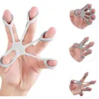Мягкий силиконовый тренажер для рук, удлинитель пальцев, эластичный, реабилитация, укрепление силы и тренировка пальцев