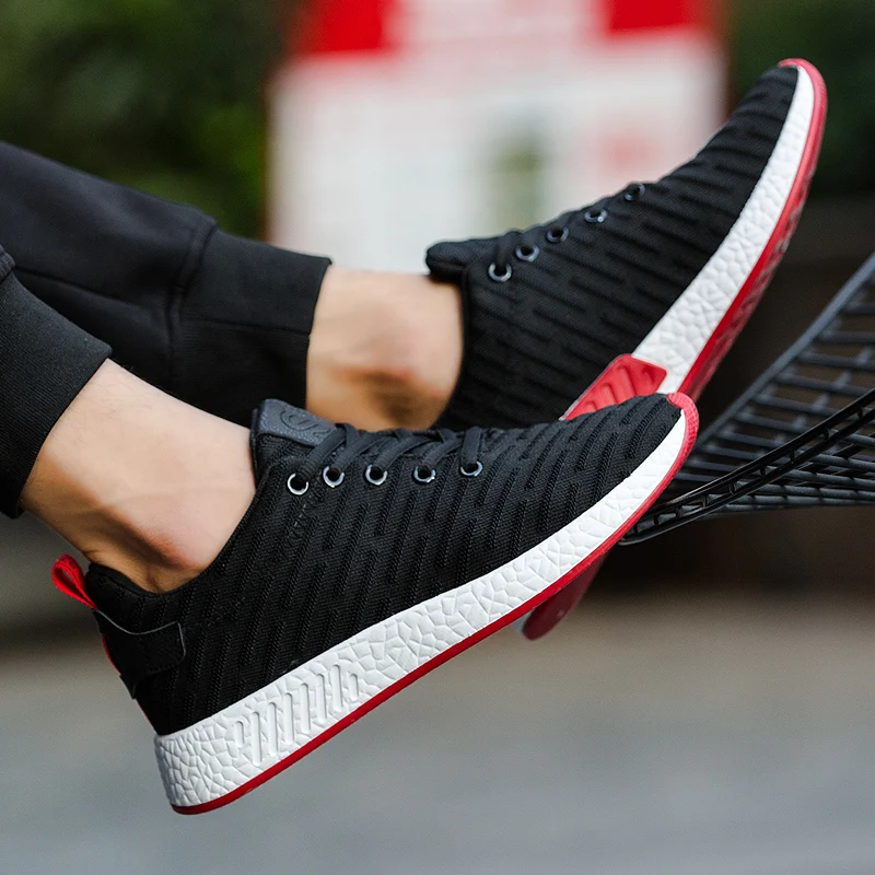 Bjakin/хит продаж мужская и женская обувь для бега легкая спортивная размера плюс 45