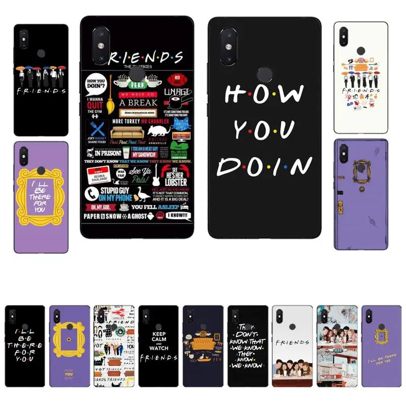 

YNDFCNB Central Perk Coffee friends tv show how you doin Phone Case for Xiaomi mi 8 9 10 lite pro 9SE 5 6 X max 2 3 mix2s F1