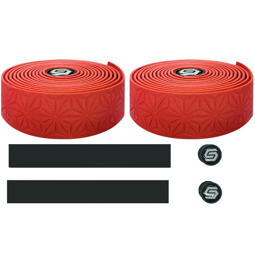 

1 Pair Road Bike Bicycle Handlebar Tape EVA PU Professional Cycling Bar Straps Damping Anti-Vibration Wrap With 2 Bar Plug Parts