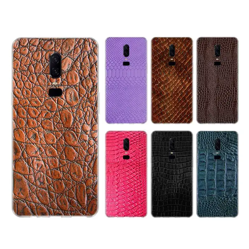 

Luxury Crocodile Pattern Case For Redmi Note 7 8 8T 9S Cover For Redmi Note 9 10 Pro Max 10S 6 5 9T Transparent Printing Coque