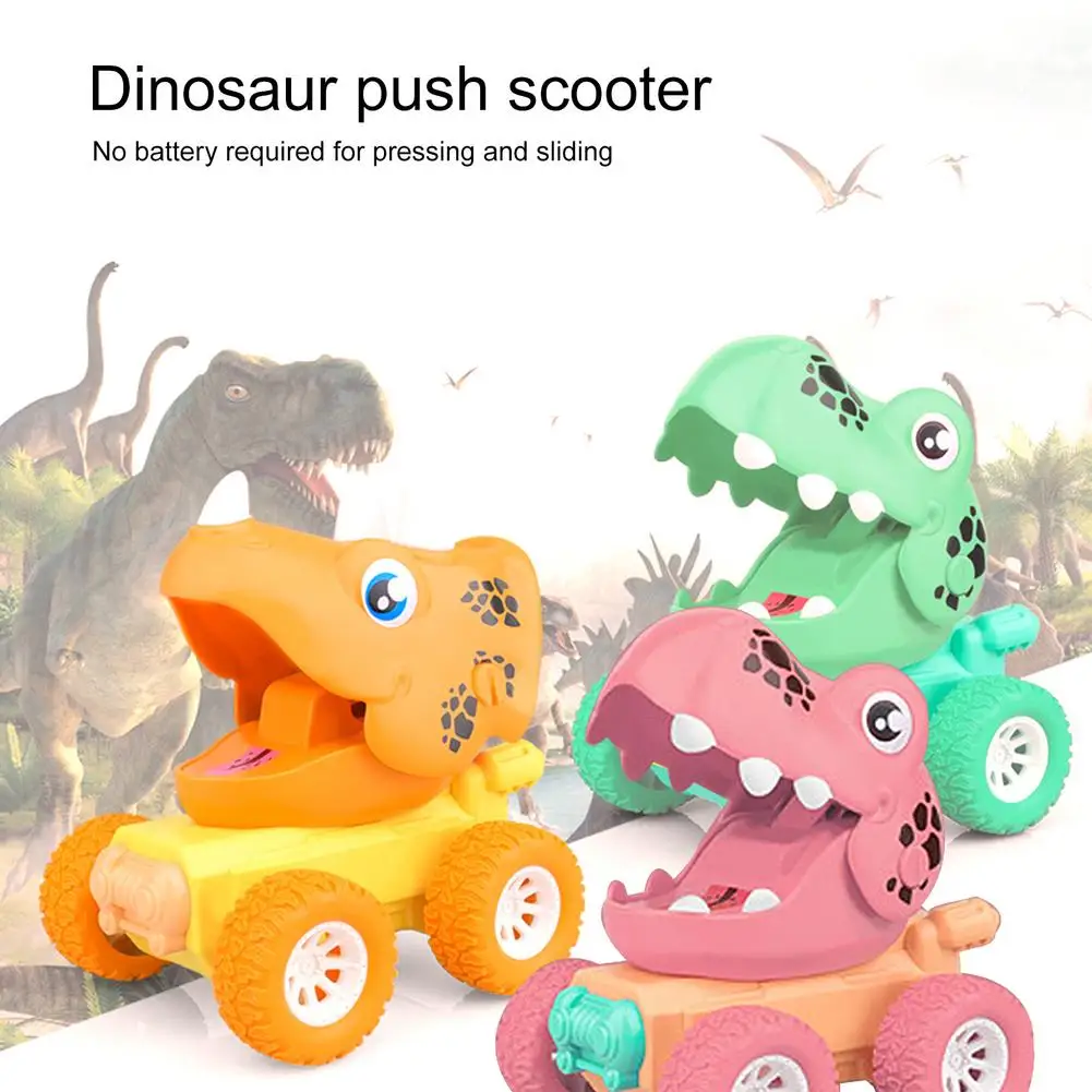 

Dinosaur Toys Dinosaur Cars Sound LED Light Dino Toy For Toddlers Pull Back Dinosaur Model Toys Baby Car Pull Back Car Dino Toys