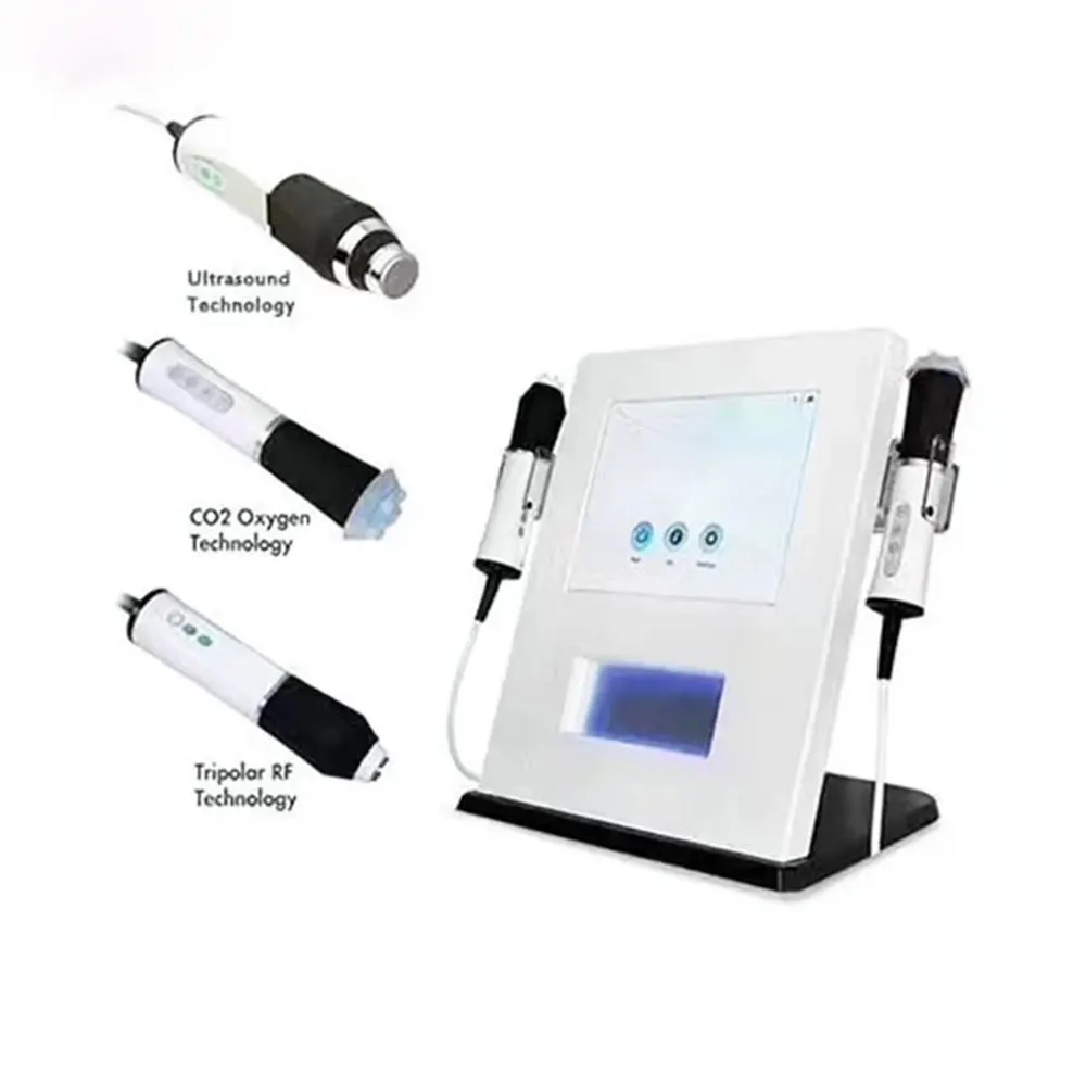 3IN1 UK PLUG 3in1and 2в1 утягивающий отбеливающий омолаживающий аппарат кислородный пузырь комплексное управление кожей и красота - Color: 3IN1 UK PLUG