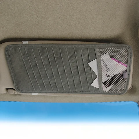 Автомобильный чехол-Органайзер держатель CD для автомобиля 12 слотов для DVD-диска, чехол для карт, сумка для стрижки, аксессуары для хранения в салоне автомобиля