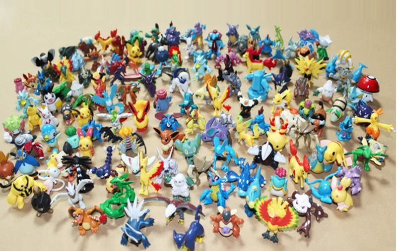 Takara Tomy Покемон модель игрушки 100 шт. карман экшн фигурка монстра Детская подарки