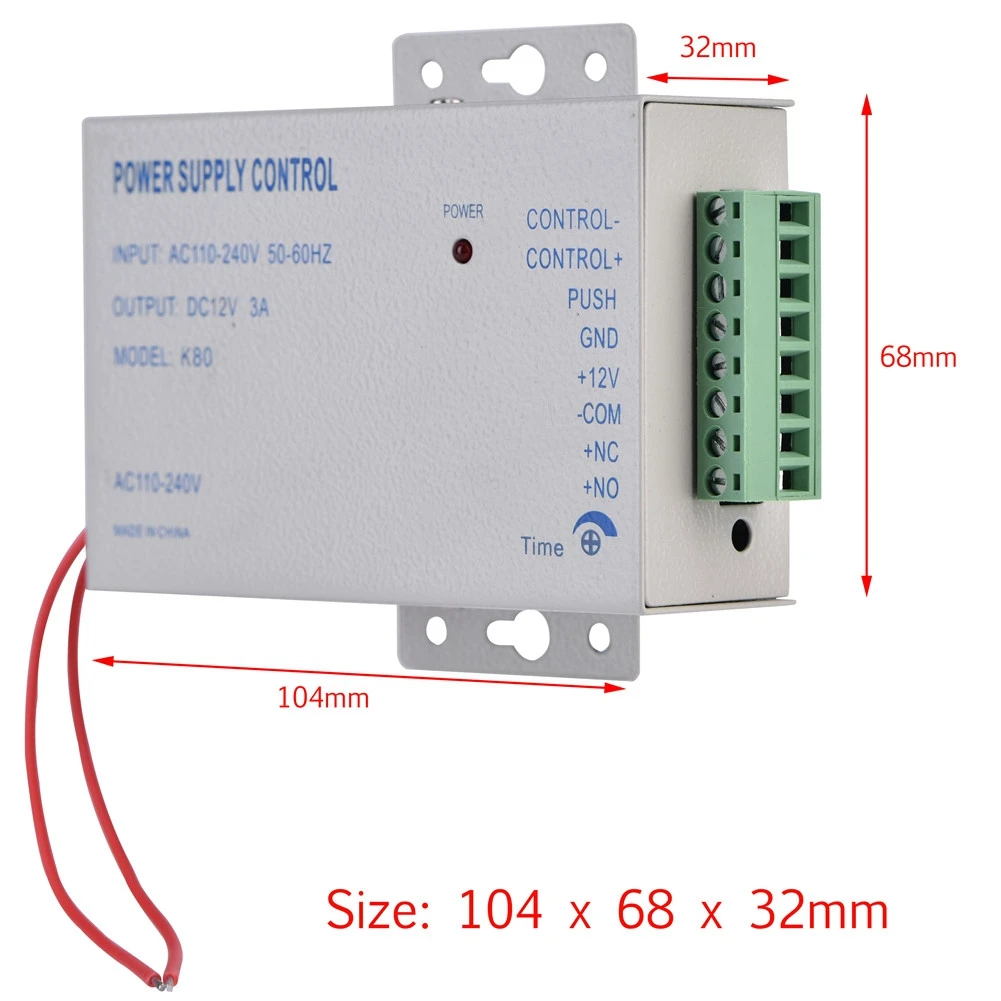 

30W Power Supply Controller For Door Access Control System Power Supply Controller Free Shipping Power Supply Controllers