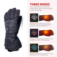 windproof motorcycles road bikes gloves durable outdoor sports thermal glove unisex electric heating gloves general ski gloves