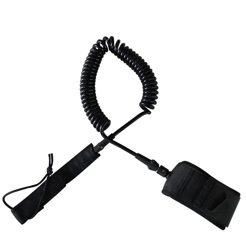 SUP доска для серфинга 6 футов 7 мм спираль Yep. Спираль 5 цветов|coiled leashes|sup coiled leashsurfboard