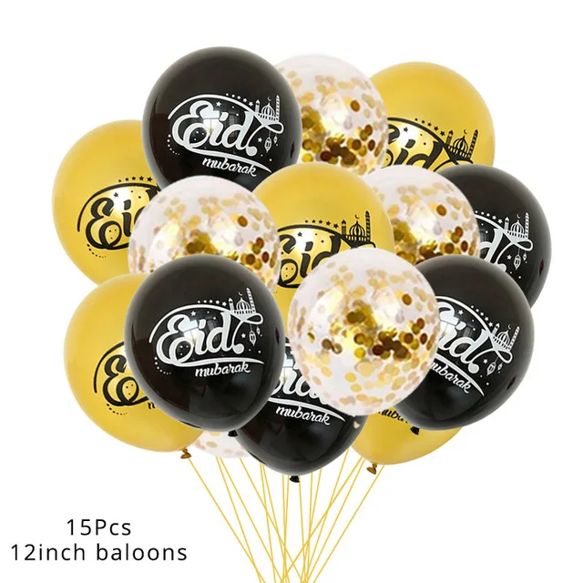 

Ramadan And Eid Decoration Balloons Muslim Hijab Islamic Decor Muslim Ramadan Mubarak Party Balloons Decor Supplies