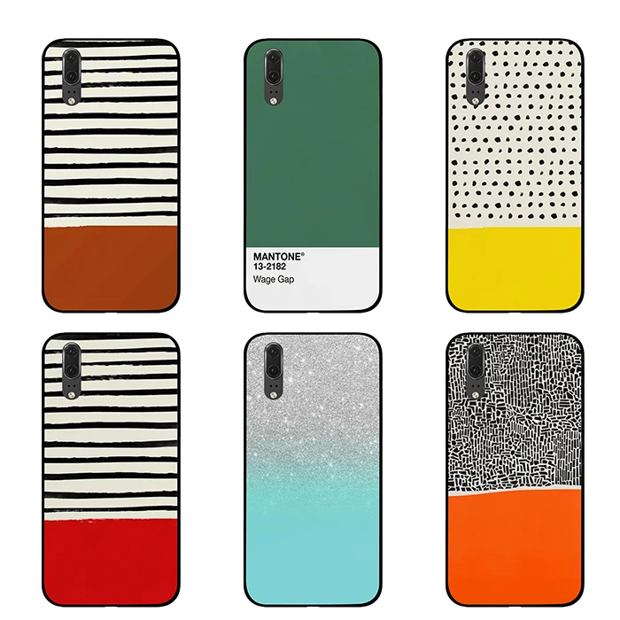 Aqua dots холст для huawei P30 P20 mate 10 20 Pro Lite Nova 3 4 3i чехлы для телефонов