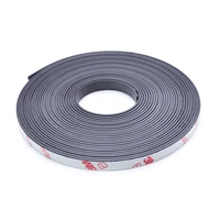 10meters self adhesive flexible magnetic strip 1m rubber magnet tape width 6mm thickness 1mm