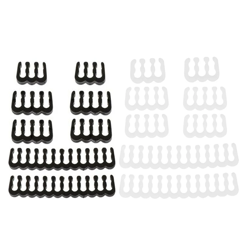 

8PCS/Lot PP Cable Comb Motherboard 6/8/24 Pin PC Power Cables Wiring for 2.5-3.4mm Cable Manager