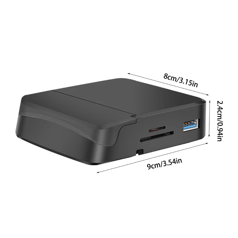 

8-in-1 Type C HDMI USB SD/TF Card Docking Station Cellphone Tablet Stand