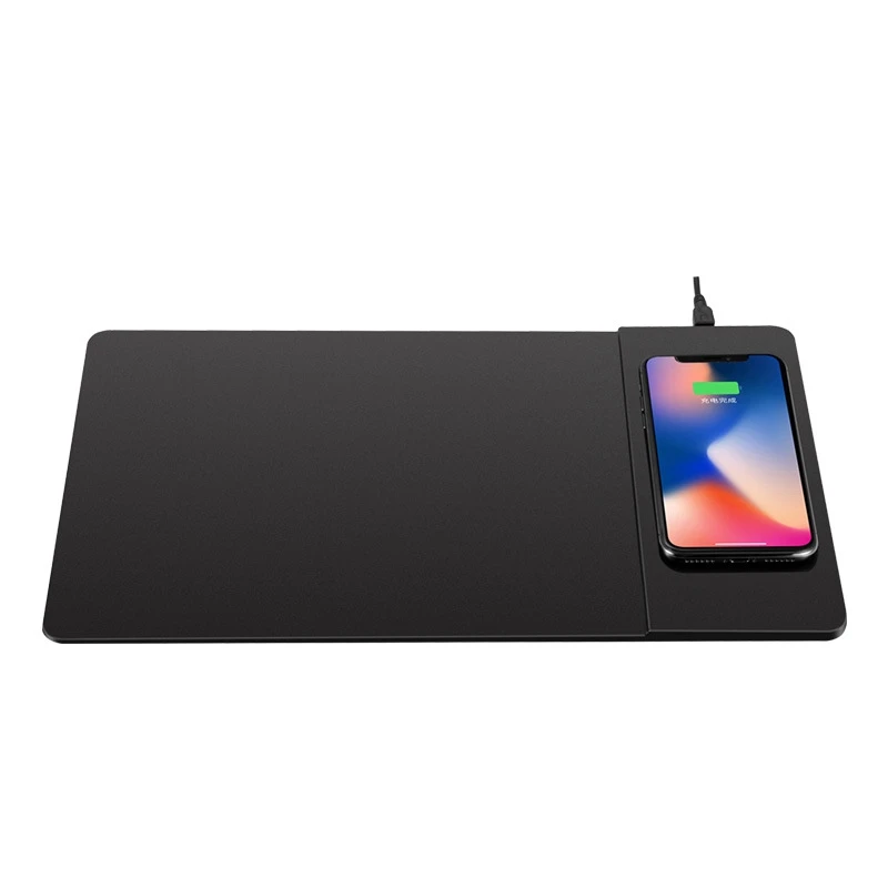 Wireless Charging Mouse Pad QI Desktop Charger for Samsung iPhone | Компьютеры и офис