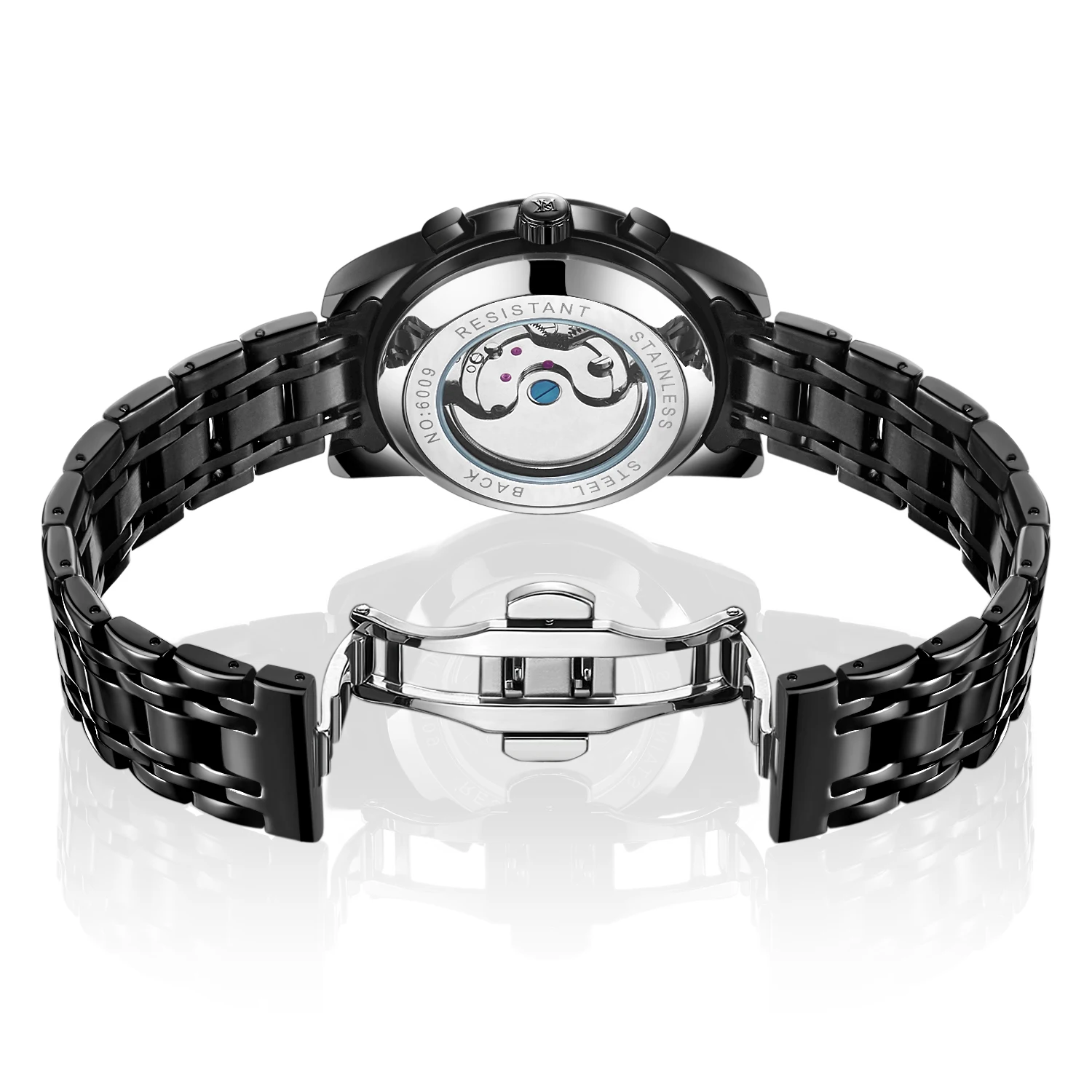 Мужские механические часы Relojes Para Hombre роскошные Брендовые Часы WEISIKAI с турбийоном