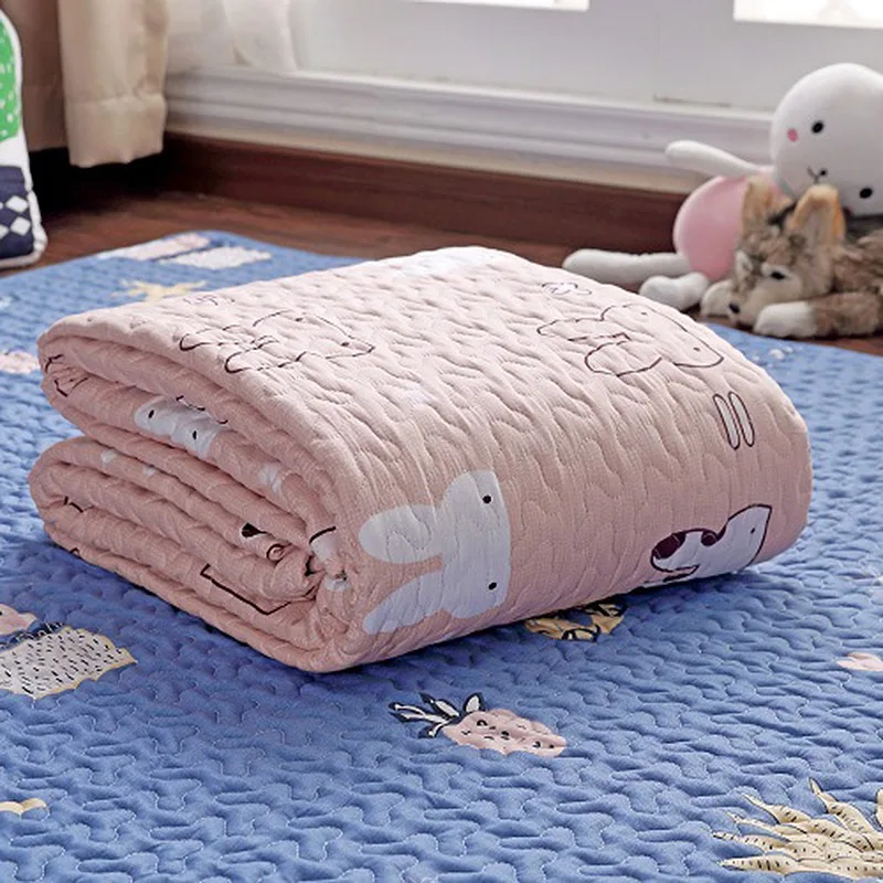 Новый хлопковый детский коврик для ползания Нескользящие Детские игровые
