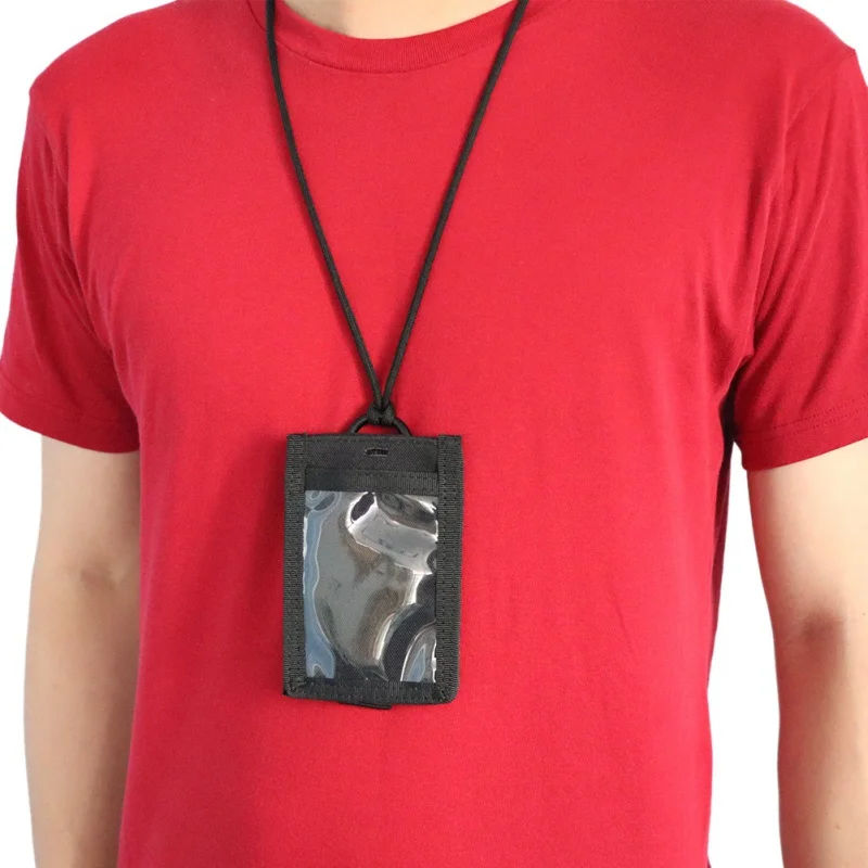 AISPORT держатель для ID карты легкий съемный крючок на шею подвесная бирка