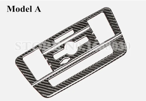 Центральная консоль из углеродного волокна панель CD покрытие 2 шт. для Benz A класса