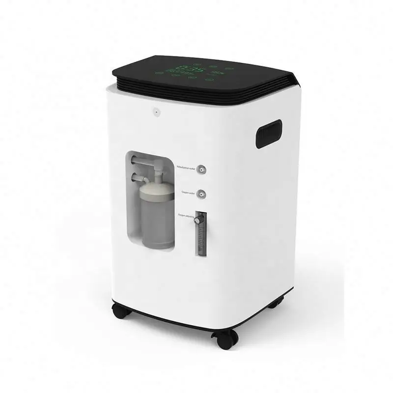 

2021 Small 5L Home Use Large Flow Oxygen Concentrator Portable Oxygen Machine