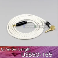 ln006397 99 99 pure silver xlr 3 5mm 2 5mm 4 4mm earphone cable for ultrasone performance 820 880 signature dxp pro studio