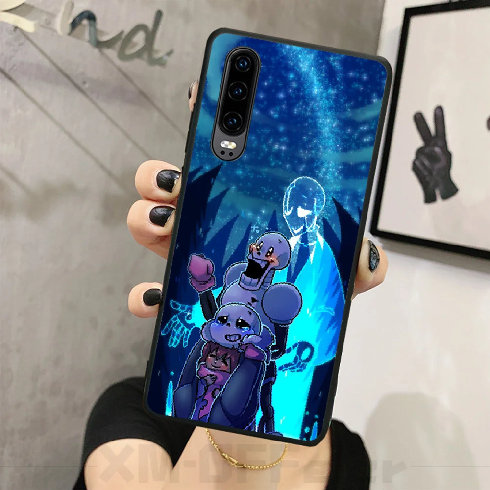 Чехол для телефона BaweiTE funny undertale papyrus sans doggo Design Для Huawei P8 lite 2017 P9 P10 20Pro Lite Pro P30lite P Smart