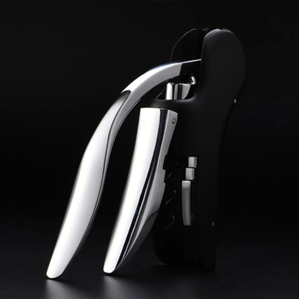 

CLITON Wine Openers Creative Quick Opener Manual Tool Bar Lever Corkscrew Foil Cutter Cork Tire Drill Lifter Kit For Kitchen Use