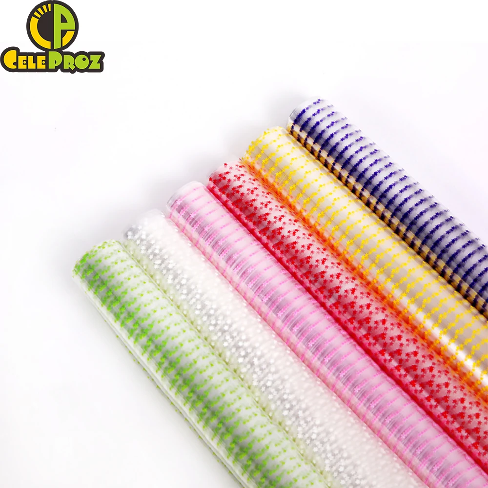 5 шт. прозрачная целлофановая пленка в рулоне Подарочный букет цветов корзина