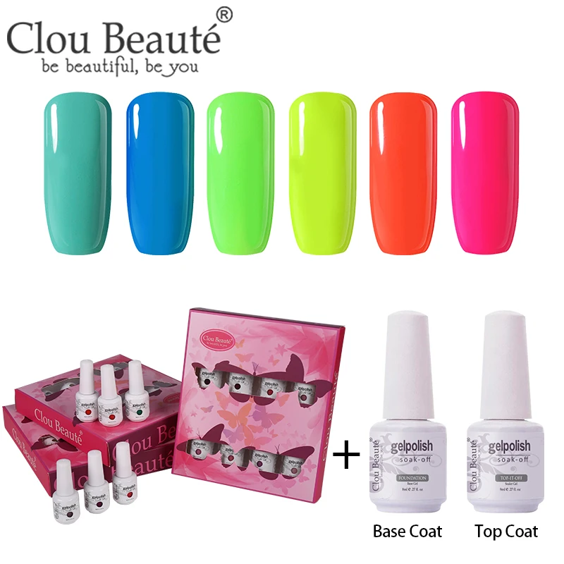 ZH20 Clou Beaute 8 шт./компл. Гель-лак для ногтей гибрид Лаки грунтовка лаки для ногтей Маникюр 8 мл Гель-лак для ногтей УФ лак - Цвет: ZH20