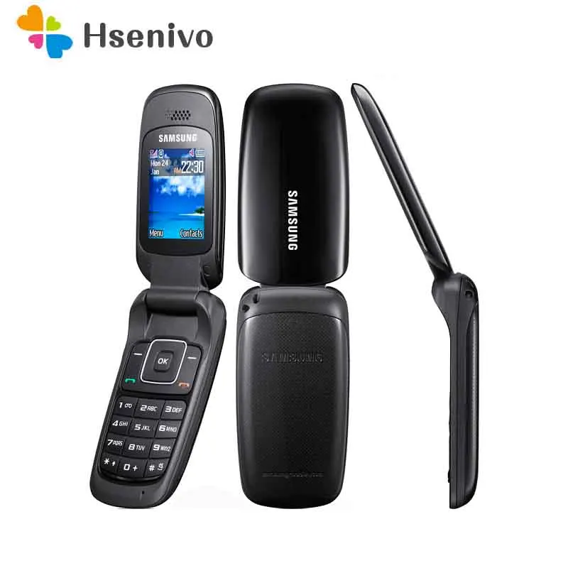 samsung e1310 refurbished original unlocked flip e1310c samsung guru1310 mobile phone 1 77 fm radio loudspeaker cell phone free global shipping